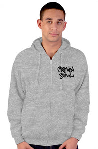 Crown soul tultex zip up hoody