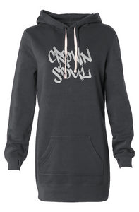 Crown soul Hooded Sweatshirt Dress