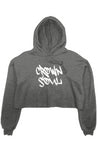 Crown soul crop fleece hoodie